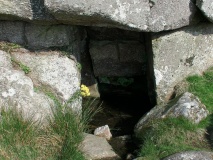 Trencrom Castle Well