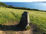 Click for full size image of Standing Stone to the East of Porthluney Bay (PID:274322) Standing Stone to the East of Porthluney Bay