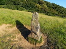 Standing Stone to the East of Porthluney Bay