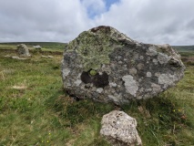 Kenidjack Common holed stones