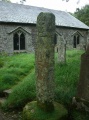 Click for full size image of St Dennis Churchyard Cross (PID:124049) St Dennis Churchyard Cross