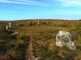 Click for full size image of Boskednan stone circle (PID:253773) Boskednan stone circle