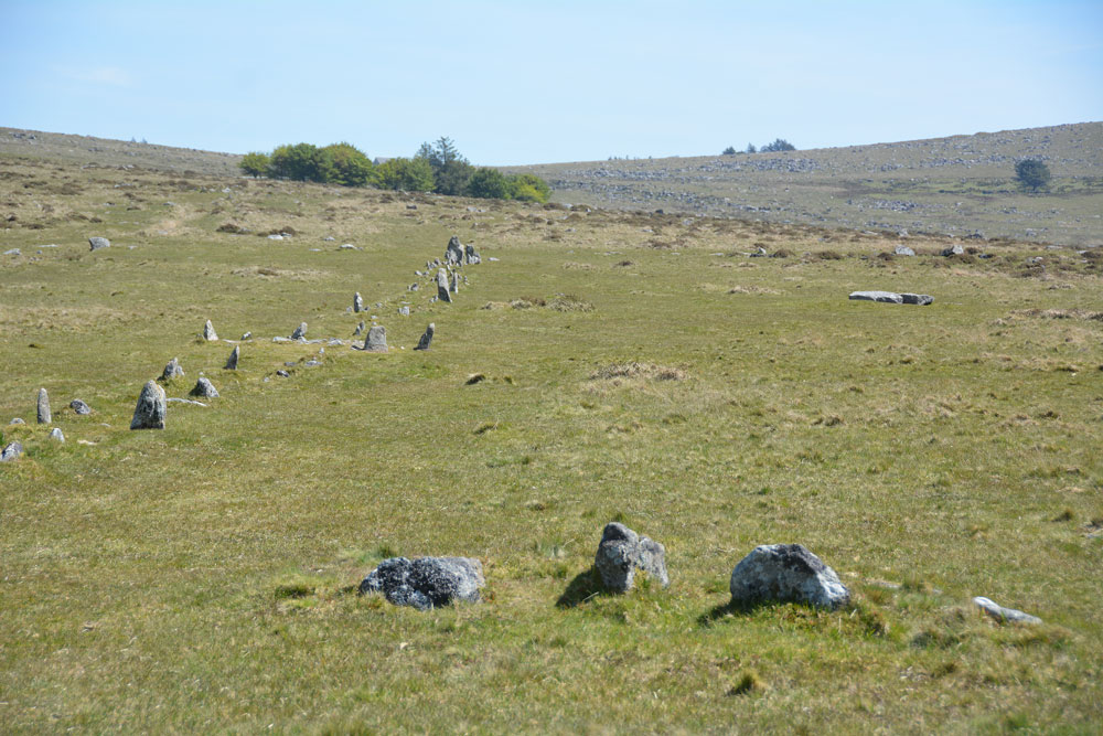 Click for full size image of Merrivale SW row 3 (PID:199512) Merrivale SW row 3