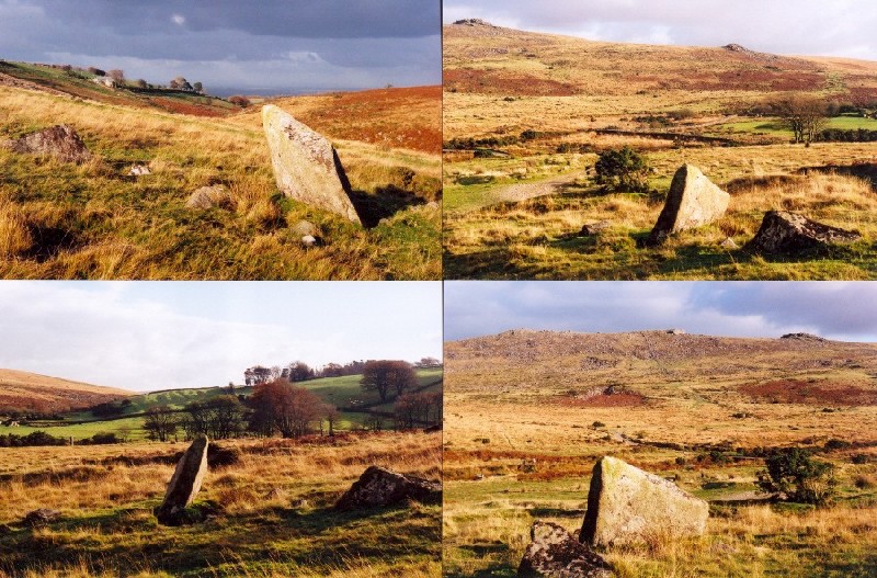 Click for full size image of Belstone Common Cairns (PID:36036) Belstone Common Cairns