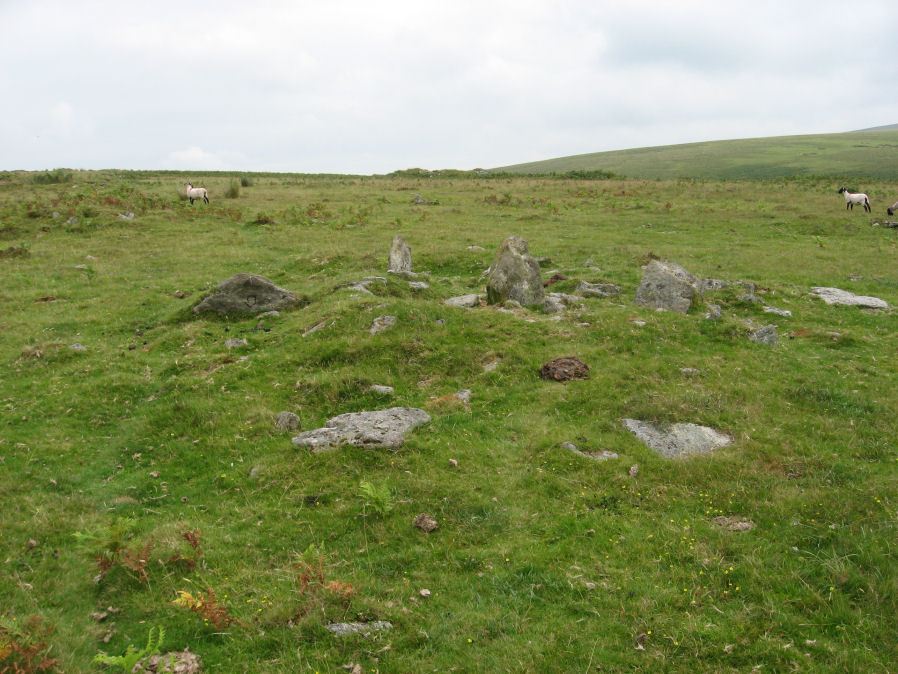 Click for full size image of Drizzlecombe cairn 4 (PID:199984) Drizzlecombe cairn 4