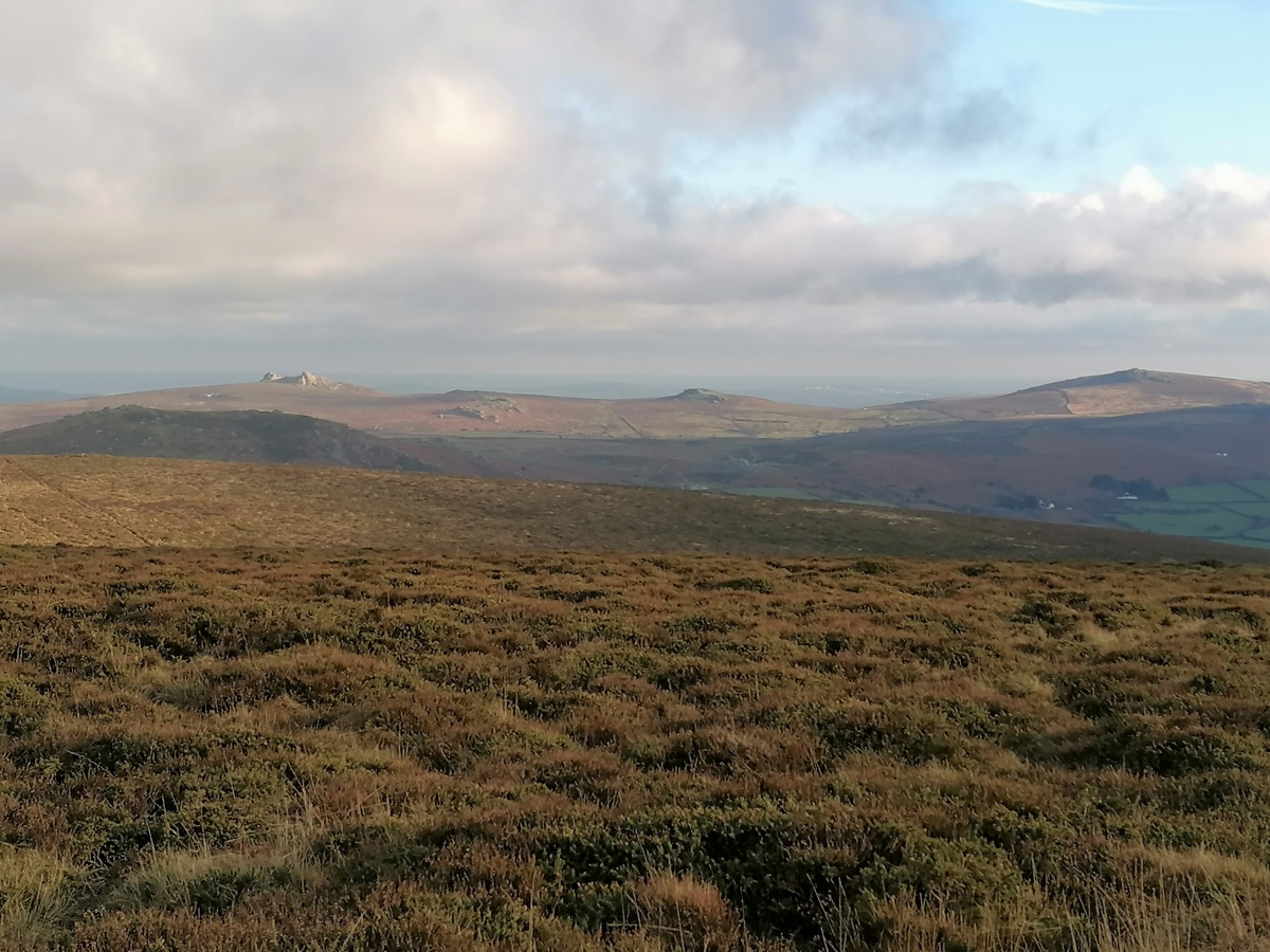 Click for full size image of Hamel Down Beacon cairn (PID:252966) Hamel Down Beacon cairn