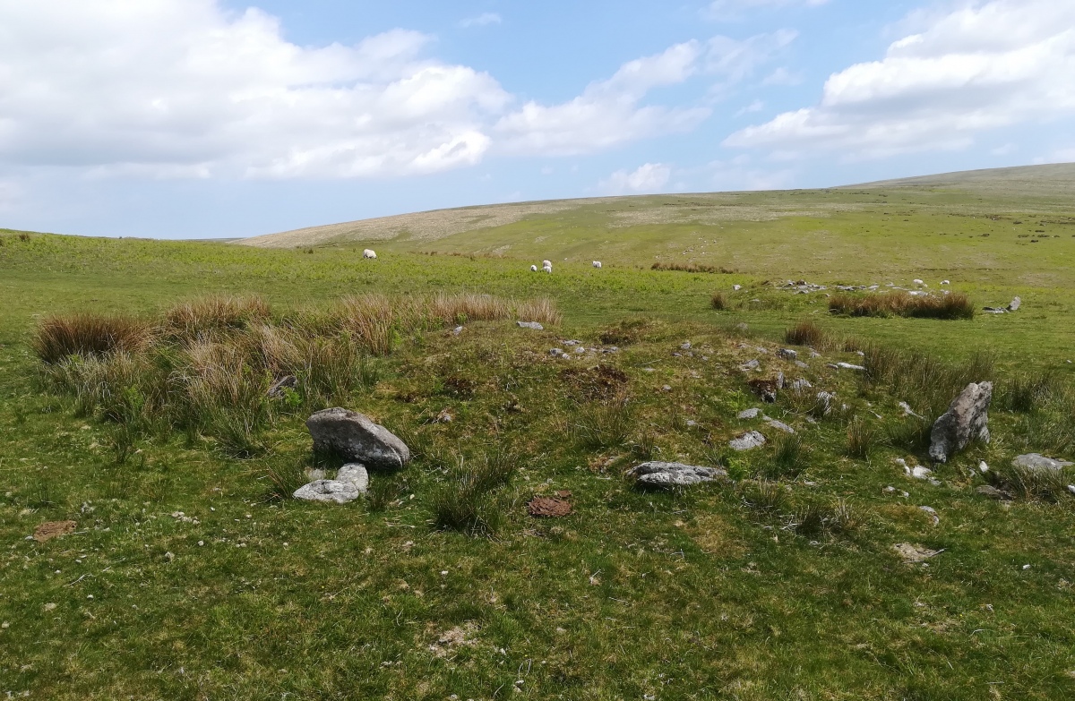 Click for full size image of Drizzlecombe cairn 3 (PID:290556) Drizzlecombe cairn 3