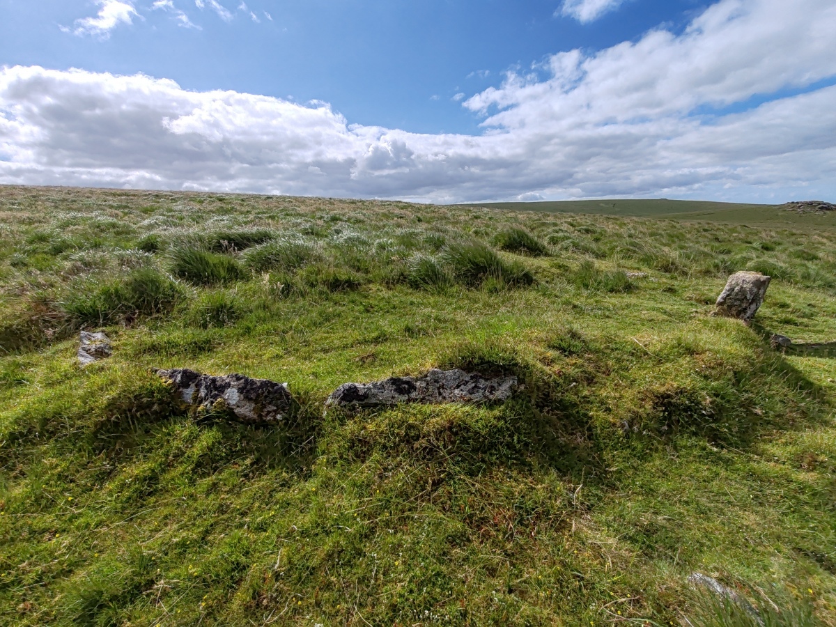 Click for full size image of Hart Tor North ring cairn (PID:292340) Hart Tor North ring cairn