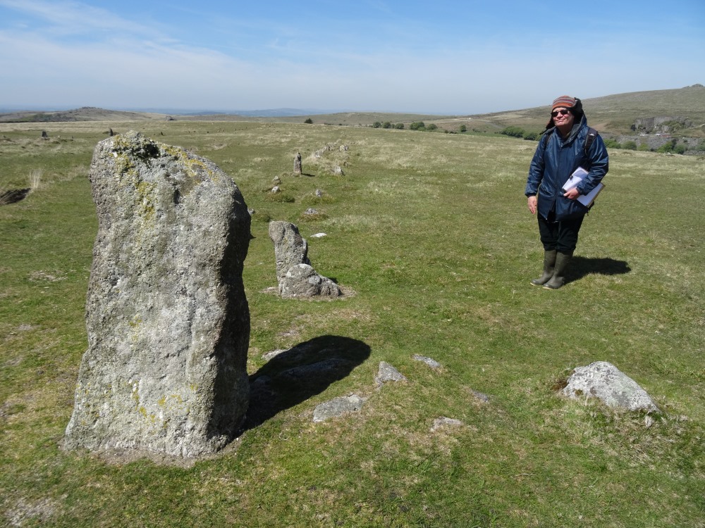 I caught up with Sandy and the group at the North Row, after arriving a little late.  They had visited the settlement prior to this.
14 May 2019.