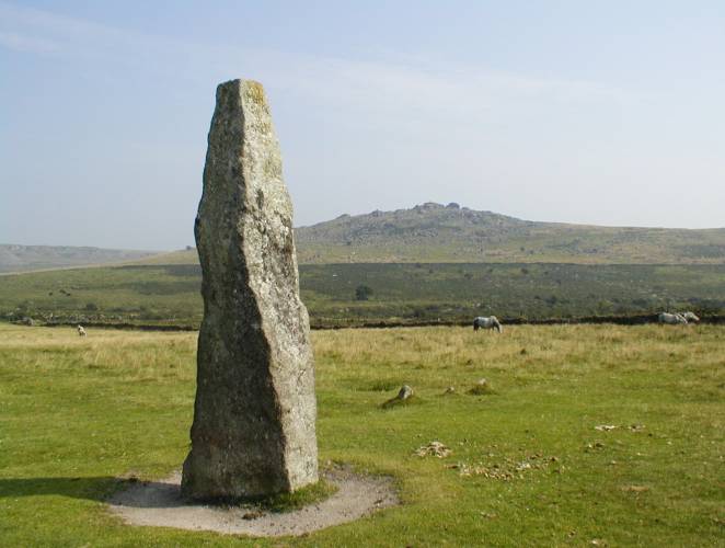 Click for the gallery page to add comments and vote (PID:3358) Merrivale Menhir