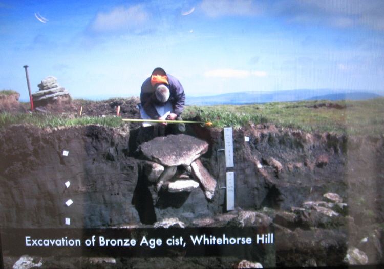 A photo of an image from the excellent display at Dartmoor National Park Authority's High Moorland Centre at Princetown.  This was just a small part of the story of Dartmoor's history.
Entry is £1.50 and includes a current exhibition of photography.