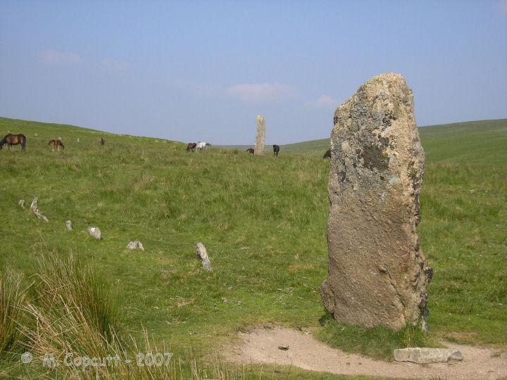 Click for the gallery page to add comments and vote (PID:36717) Drizzlecombe menhir 3