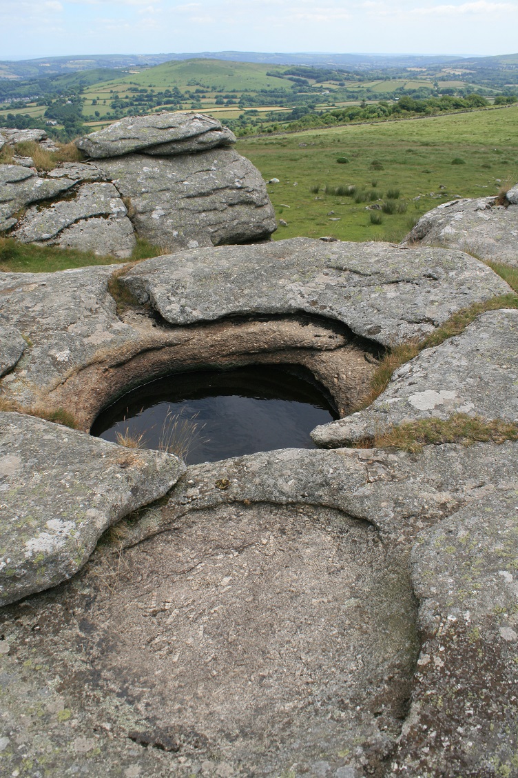A second more shallow basin  too.