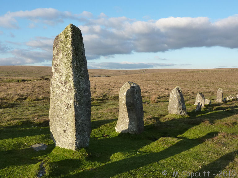 Down Tor stone row