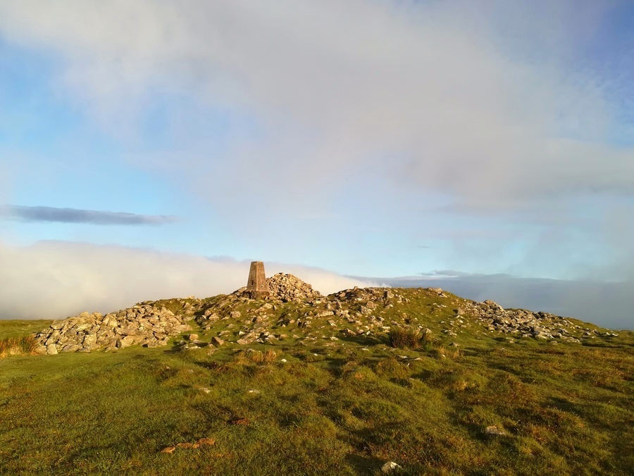 Cosdon Hill Summit Cairns