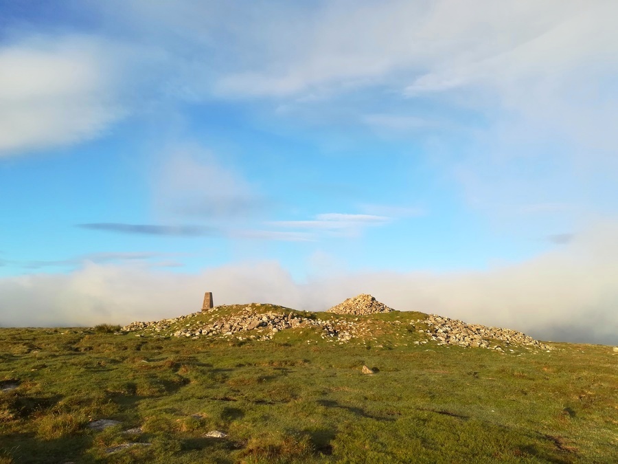 Cosdon Hill Summit Cairn