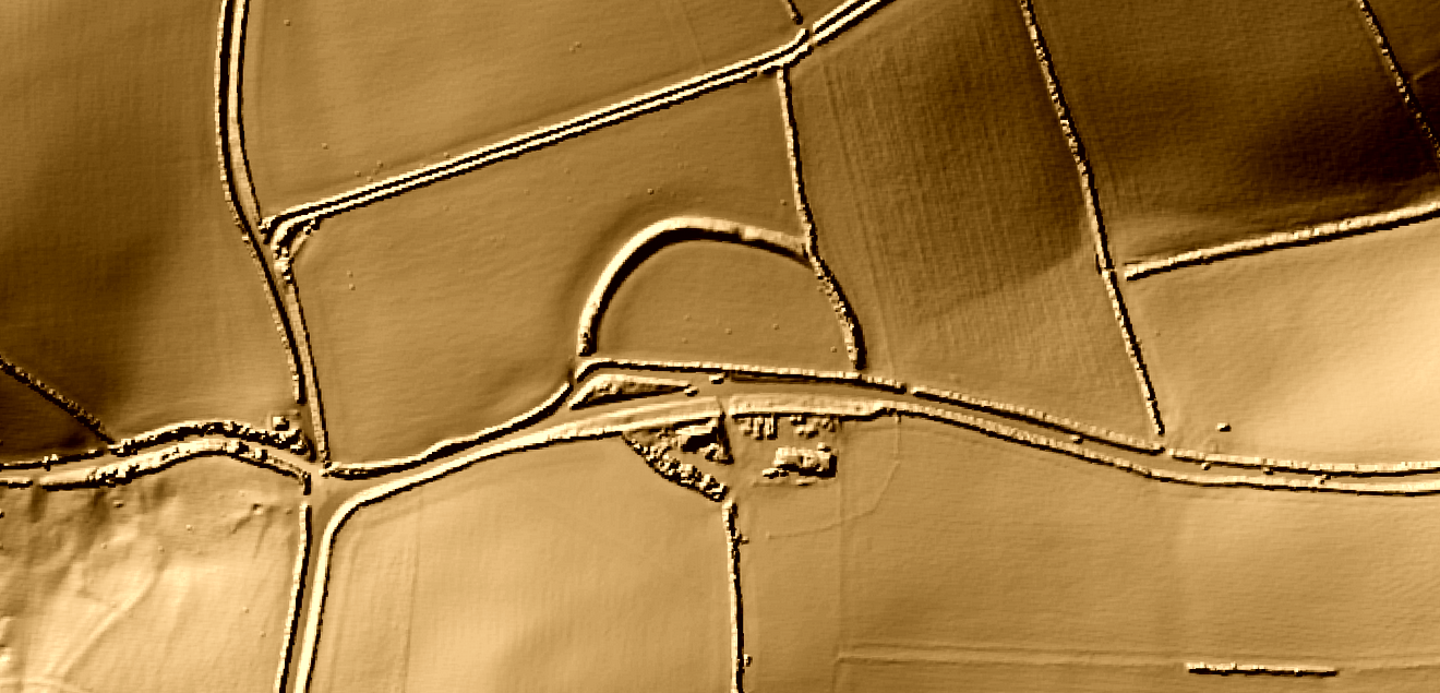 Halwell Map Halwell Camp North East, Devon | Megalithic Portal