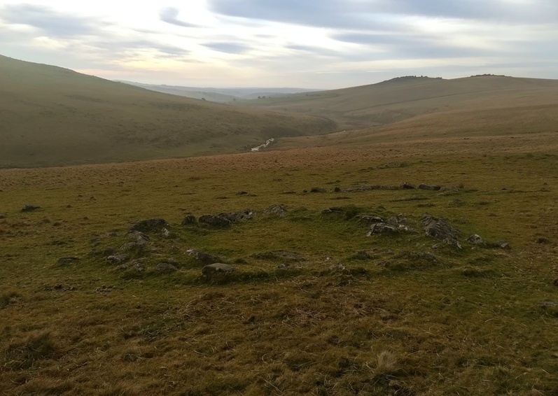 Click for full size image of Langstone Moor settlement (PID:240165) Langstone Moor settlement