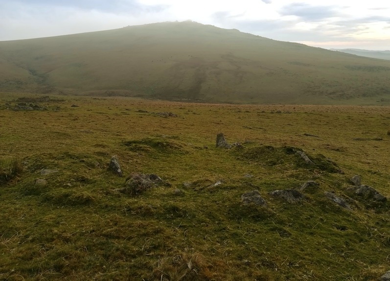 Click for full size image of Langstone Moor settlement (PID:240166) Langstone Moor settlement