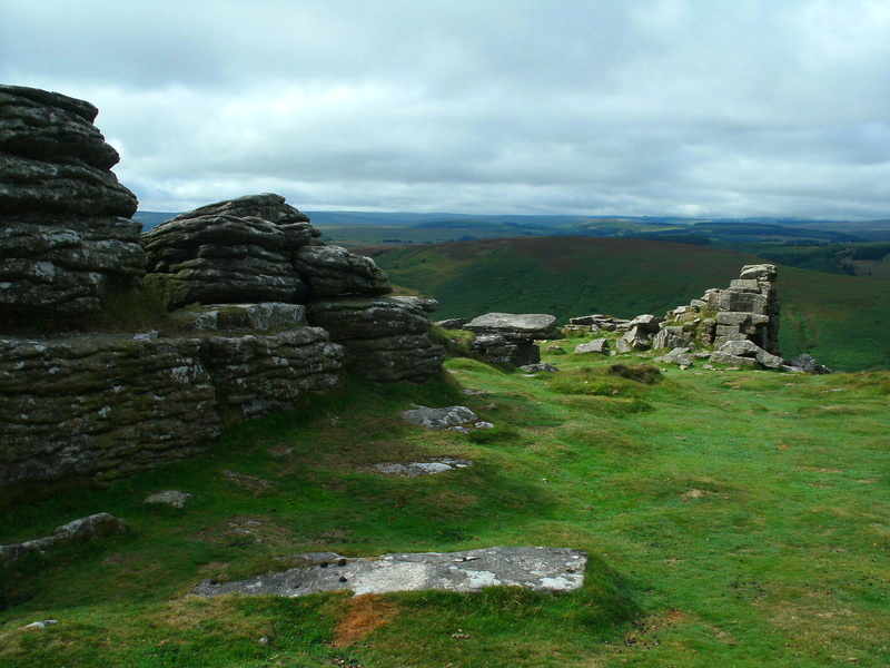 Hookney Tor near the cairn.