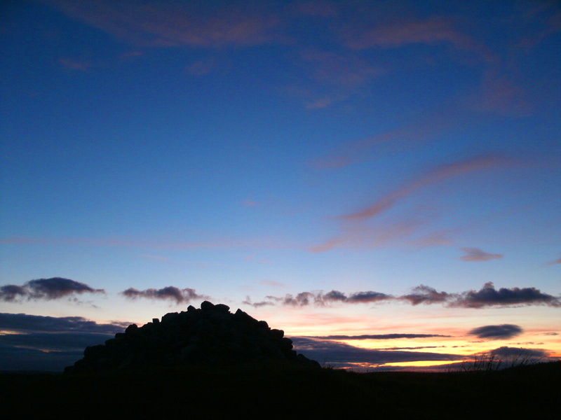 Water hill cairn