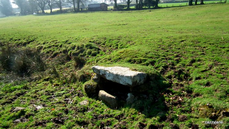 Holy Well Belstone.  Unfortunately dry when I visited in March 2012, but the water here used to supply the nearby cottages and once had a reputation for it's healing properties. 