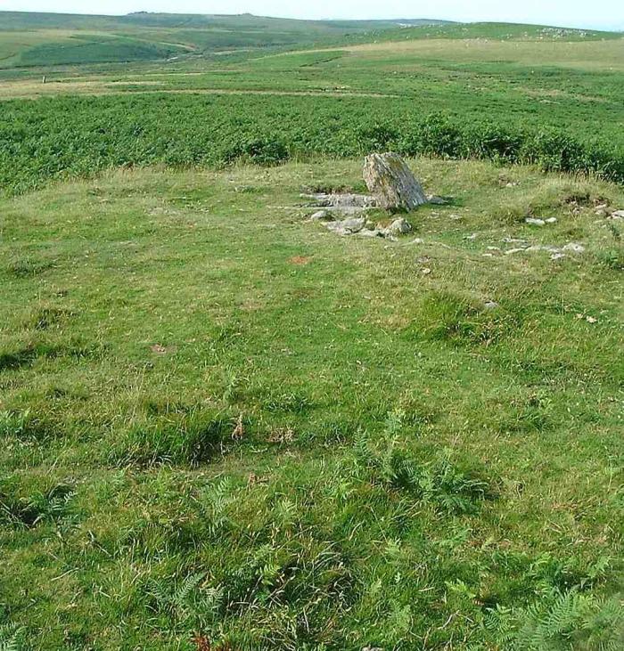 Click for full size image of Drizzlecombe cairn 13 (PID:651) Drizzlecombe cairn 13