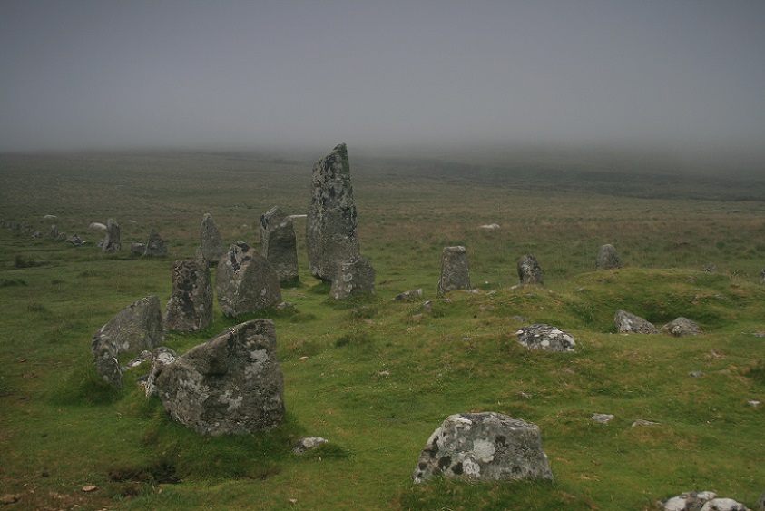 Twice I've tried to watch the summer solstice sunrise at Down tor; unbelievably this was the better weather.
