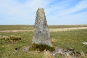 Click for full size image of Drizzlecombe menhir 1 (PID:199814) Drizzlecombe menhir 1