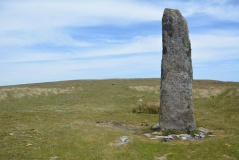Drizzlecombe menhir 2