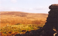 Cosdon Hill Summit Cairns