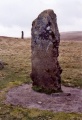 Click for full size image of Drizzlecombe menhir 3 (PID:37682) Drizzlecombe menhir 3