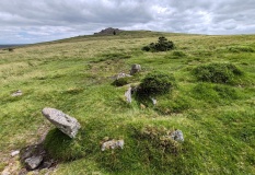 Click for full size image of Sharpitor cairn circle (PID:292683) Sharpitor cairn circle