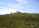 Cosdon Hill Summit Cairns