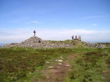 Cosdon Hill Summit Cairns