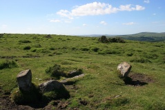 Click for full size image of Sharpitor cairn circle (PID:183556) Sharpitor cairn circle