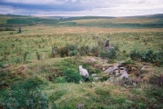 Drizzlecombe cairn 3