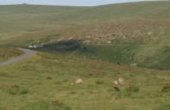 Click for full size image of Sharpitor cairn circle (PID:183559) Sharpitor cairn circle