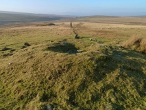 Drizzlecombe cairn 2