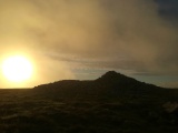 Cosdon Hill Summit Cairns