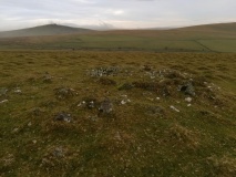 South of White Tor Cairns