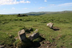 Click for full size image of Sharpitor cairn circle (PID:183558) Sharpitor cairn circle