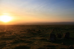 Cosdon Hill Multiple Stone Rows
