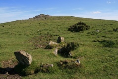 Click for full size image of Sharpitor cairn circle (PID:183555) Sharpitor cairn circle