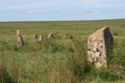 Click for full size image of Ringmoor Down Stone Row (PID:183591) Ringmoor Down Stone Row