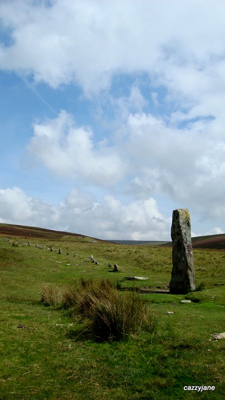 Drizzlecombe row 1