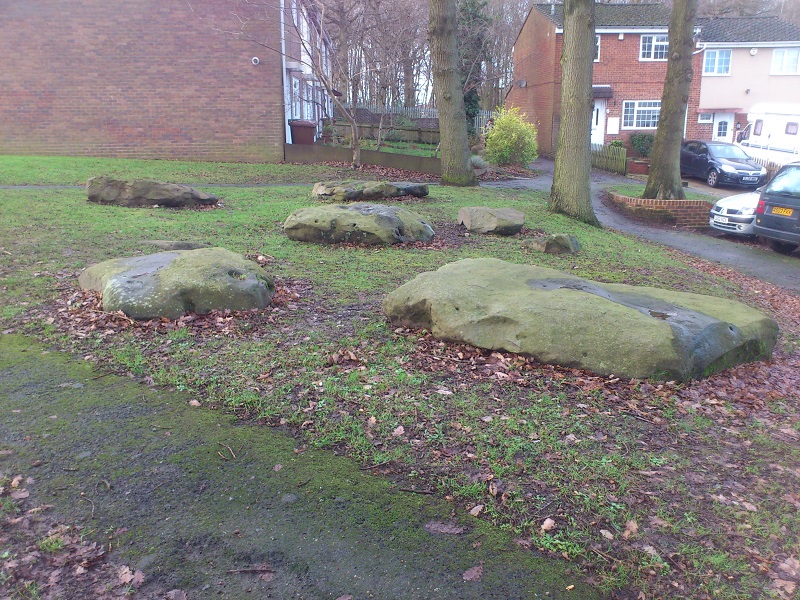 Lordswood Sarsen Stones (Buxton/Iona Close)