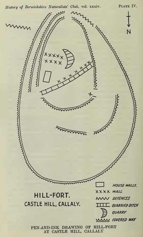Click for the gallery page to add comments and vote (PID:93565) Callaly Castle Hillfort