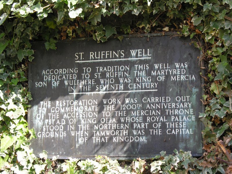 Click for the gallery page to add comments and vote (PID:33467) St Ruffin's Well (Tamworth)