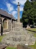 Unidentified churchyard cross